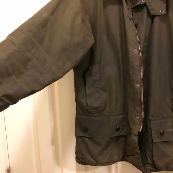 Men’s Barbour Jacket full canvas and matching vest - Picture 3 of 8